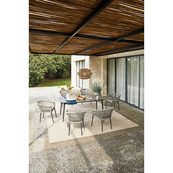 39AR-C288-T4 Кресло "Муза" темно-серое 63*63*75см