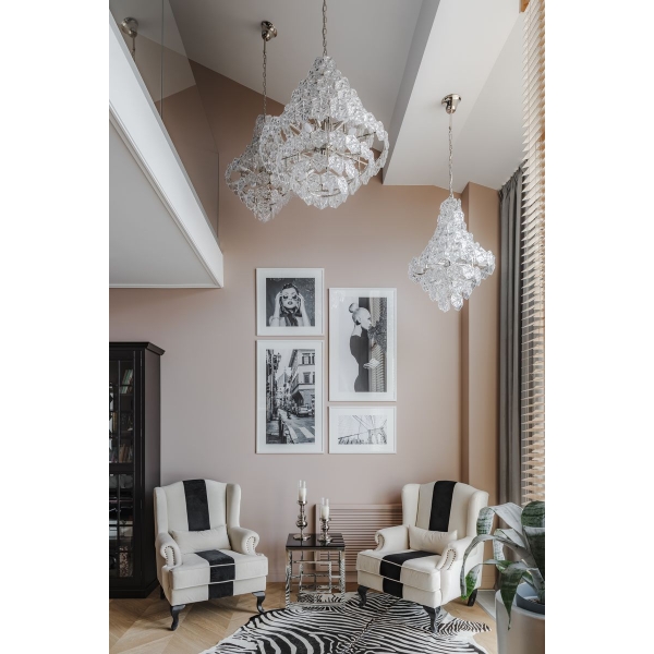 GY-ET2051212 Стол журнальный черное стекло/хром 53*50*50см