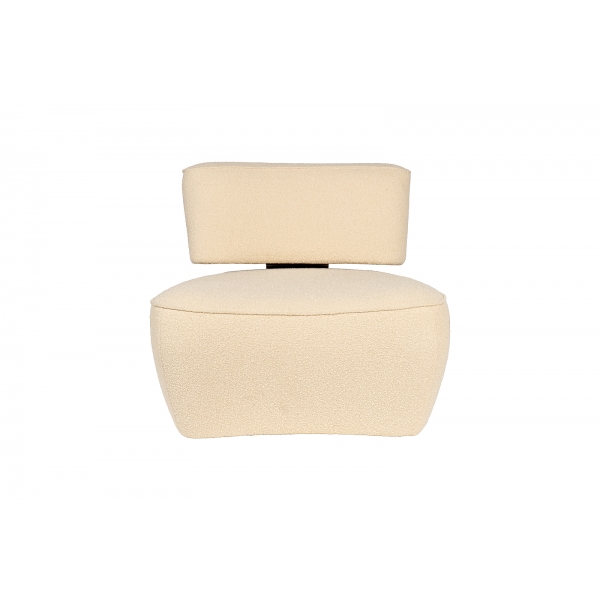 58DB-23052 Кресло ткань букле бежевое 85*79*69см