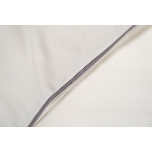 130HB-00210 Комплект наволочек сатин белый  50*70(2шт)