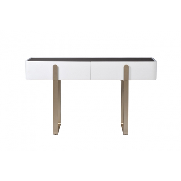 77IP-20862 Консоль светлая с металл. каркасом 140*40*82см