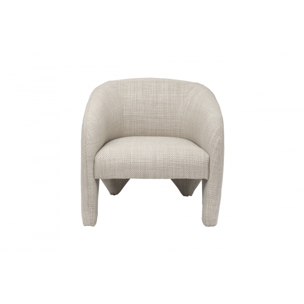 ZW-23081 Кресло Molveno белое 76*78*72см