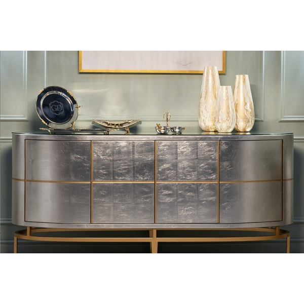 95IM-0077 Поднос круглый "Bird" нерж.сталь d33*2см