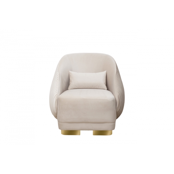 Кресло Palazzo бежевое Ром07+Ром07 81*81*79см