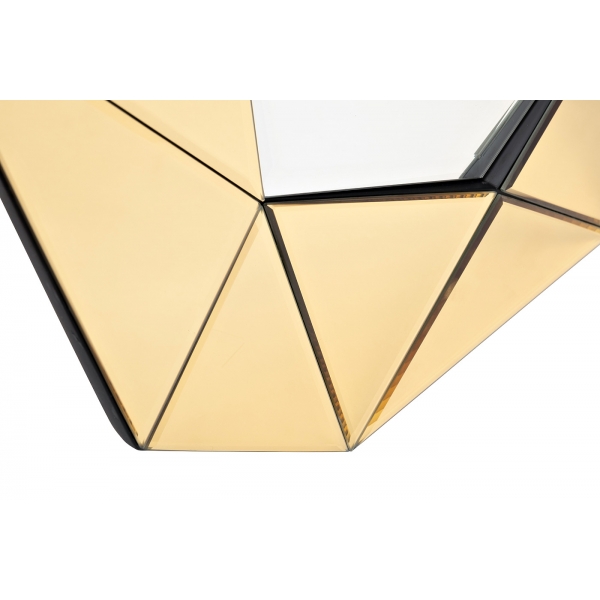 KFG132 Зеркало в золотой зеркальной раме 63*3*81см