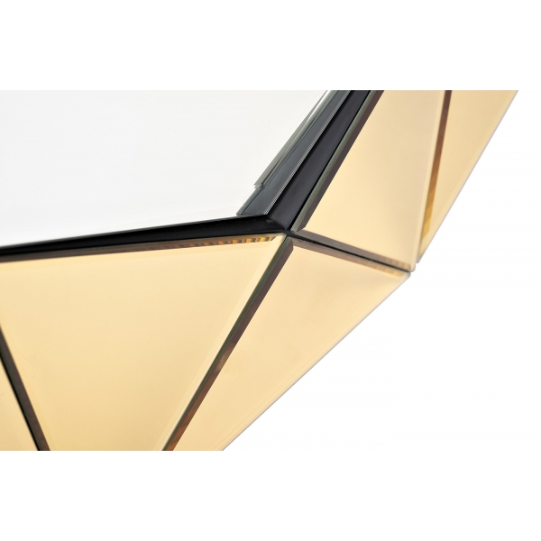 KFG132 Зеркало в золотой зеркальной раме 63*3*81см