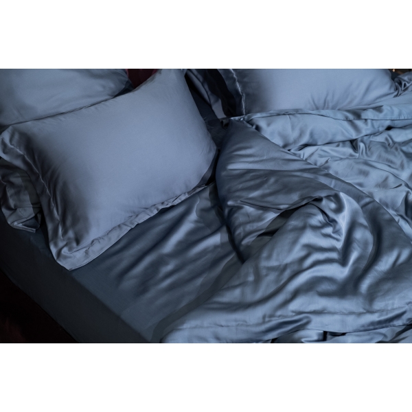 131SH-4226-PROS REZ SOPR SIN Простыня на резинке Сопрано синий 180*200*30