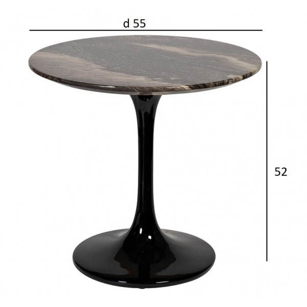 33FS-3066STOL/ZH Стол журнальный Cippolo d55*52см