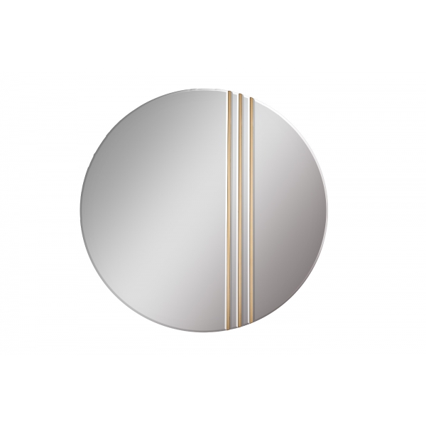 KFG201 Зеркало круглое с вставками d80*4см