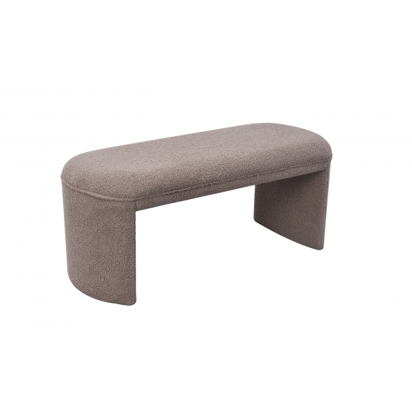 N-55700 Банкетка TEDDY серая 108*43*45см