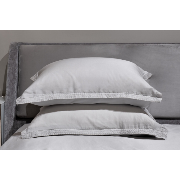 144HF-10310 Комплект наволочек тенсель серый 50*70 (2шт)