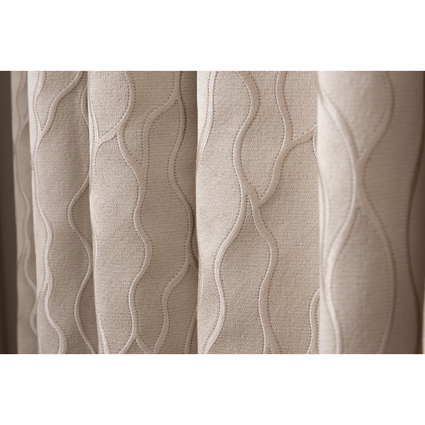 121GD-00004/1  Портьера Mesh бежевый 275*260