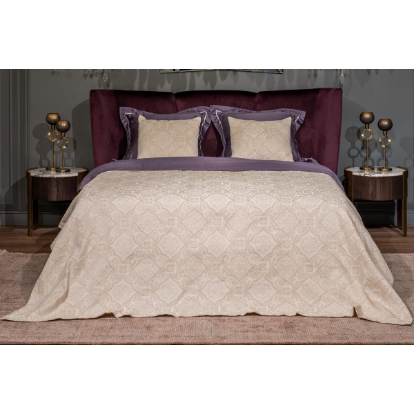 16AMR-NS5050-NAV BEG Наволочка декор. Тиара беж 50*50