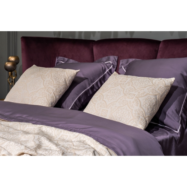 16AMR-NS5050-NAV BEG Наволочка декор. Тиара беж 50*50