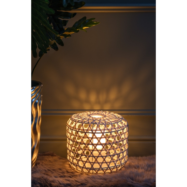 39AR-SVET-215 SER Светильник уличный серый d30,5*28см