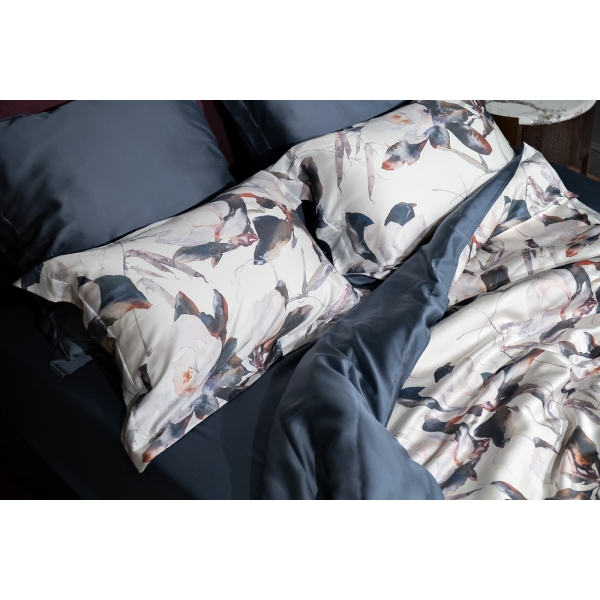 131SH-276-NAV MAG SOPR SIN Комплект наволочек Сопрано магнолия синий 50*70(2шт)