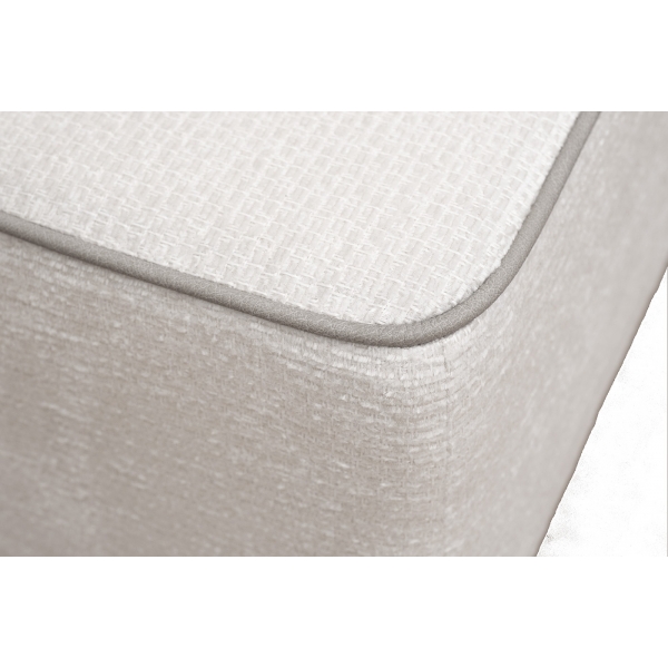 Банкетка Stella 60 прямоугольная св.бежевый Koza2601-ECRU+Nev21 60*38*40см