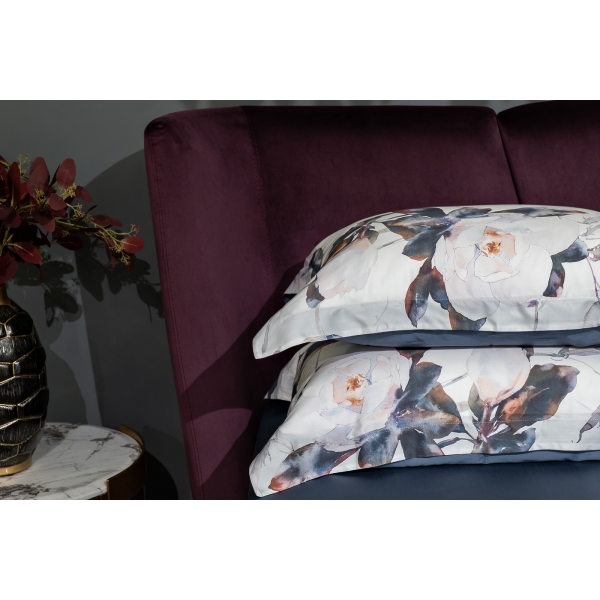 131SH-276-NAV MAG SOPR SIN Комплект наволочек Сопрано магнолия синий 50*70(2шт)