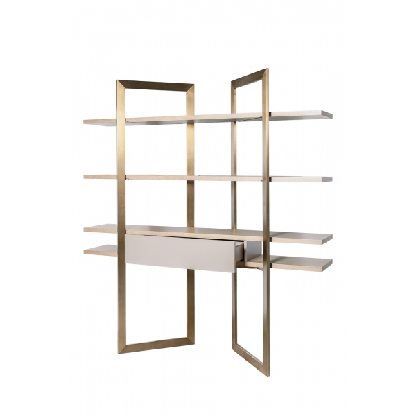 58DB-21171STEL Стеллаж Crossing 180*30*200см