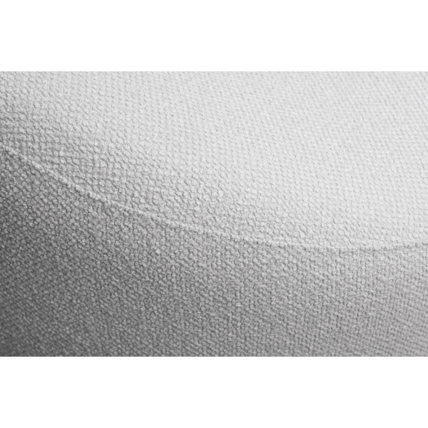 Кресло поворотное LUNA букле белый Flona SVBEG 98*90*69см