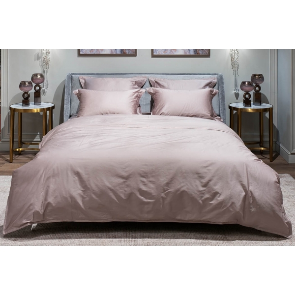 130HB-DC215150-POD ROS Пододеяльник сатин Видение пудреная роза 215*150