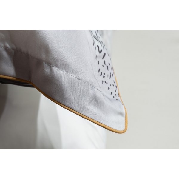 144HF-10309 Комплект наволочек Нувола принт тенсель серый 70*70 (2шт)