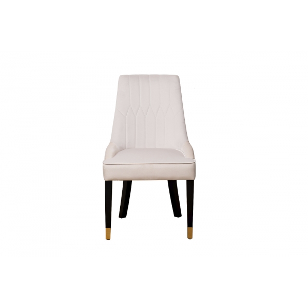 Стул Elegante велюр светло-бежевый Colt002 56*65*101см