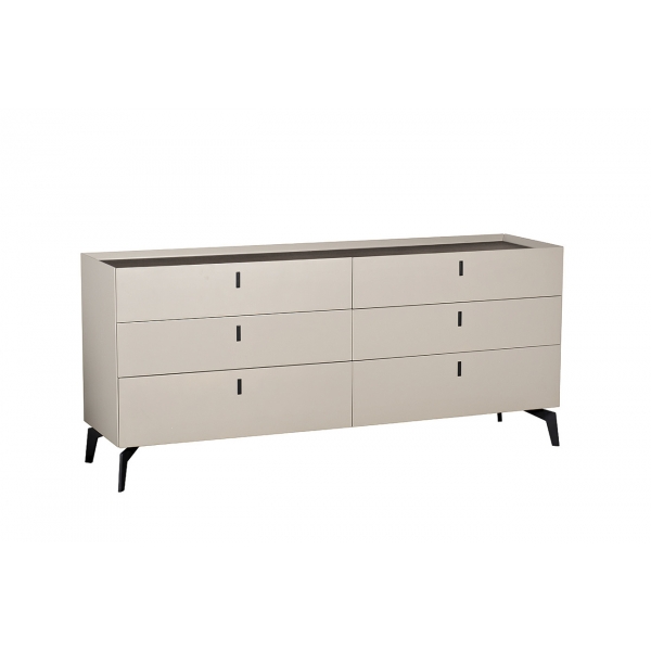 77IP-CH817/1 Комод светлый 156*43,5*70см