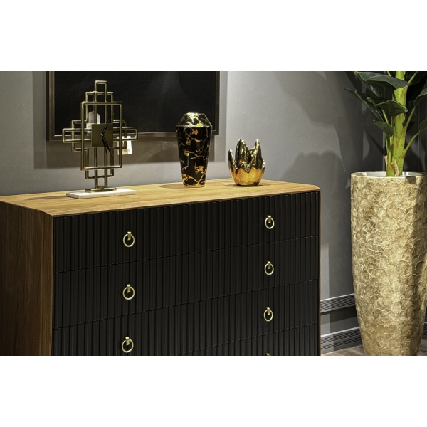 79MAL-5793-45G Часы настольные на подставке золото h45см