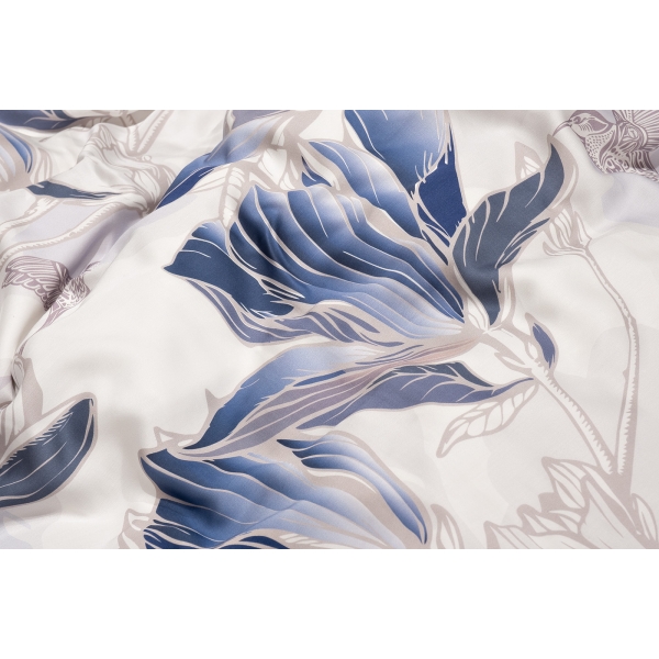 144HF-10401 Пододеяльник АРТ Магнолия принт тенсель 220*200