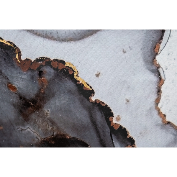 89VOR-MARBLE6 Постер "Мрамор.диптих-2" 50*70см,багет кэнвес