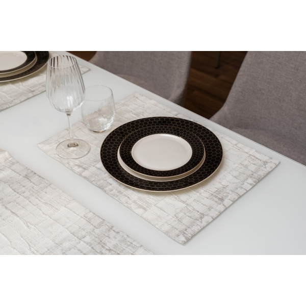 121GD-12133 Набор для сервировки стола LUXURY 02 Дорожка 50*180 (1шт) ,салфетки 33*45 (2шт)