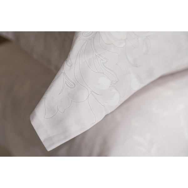 144HF-40509 Комплект наволочек Лоренцо, сатин 400TC,белый, 70*70см (2шт)