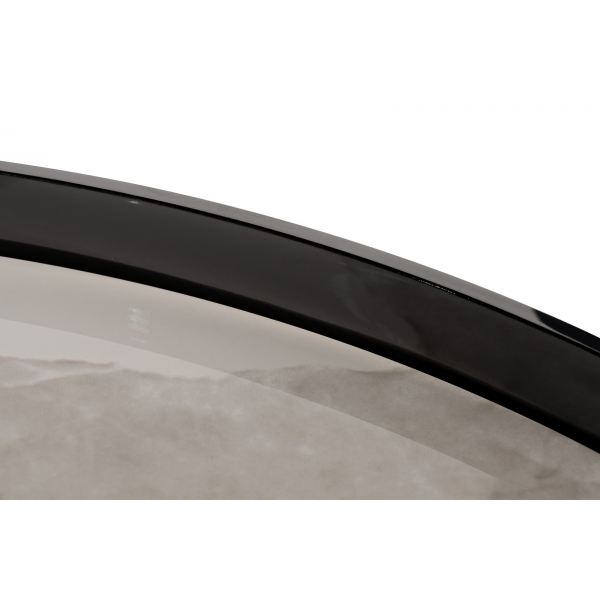 47ED-28020 Стол журнальный белый/черный хром 50*50*55см