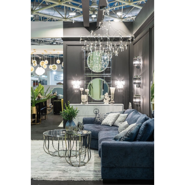 Комплект мебели №17 диван LAZIO,угол трапеция левый с механизмом