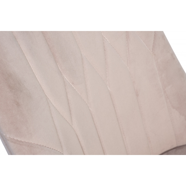 Стул Elegante велюр жемчужно-серый Cat4 56*65*101см