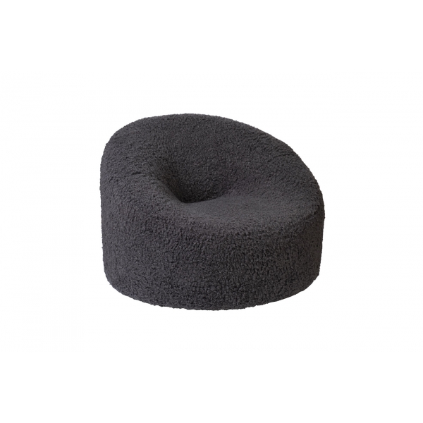 Кресло поворотное LUNA иск.мех темно-серый  Esck03 98*90*69см