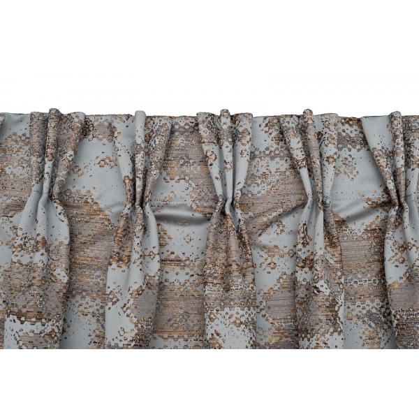 121GD-00012 Портьера Bromley голубой 275*260