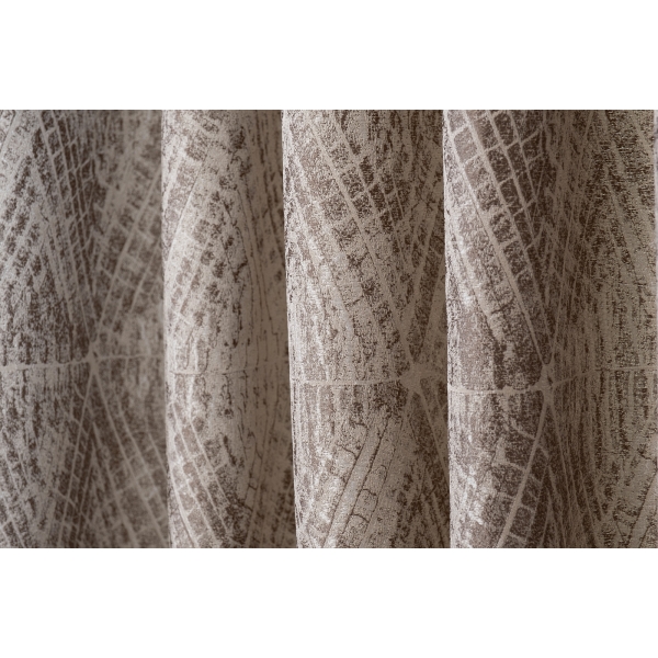 121GD-12132 Портьера Serpente золотая 300*260