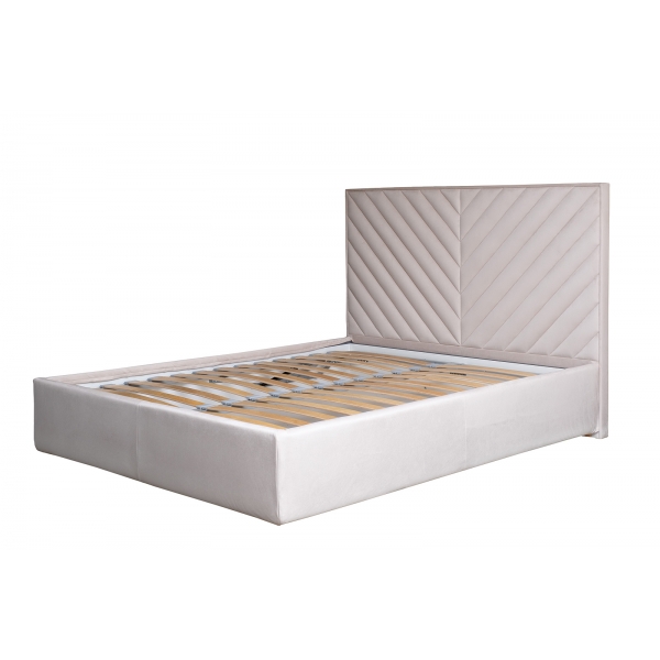 Кровать Milano Basic c подъем.мех.велюр бежевый Colt002 173*220*125