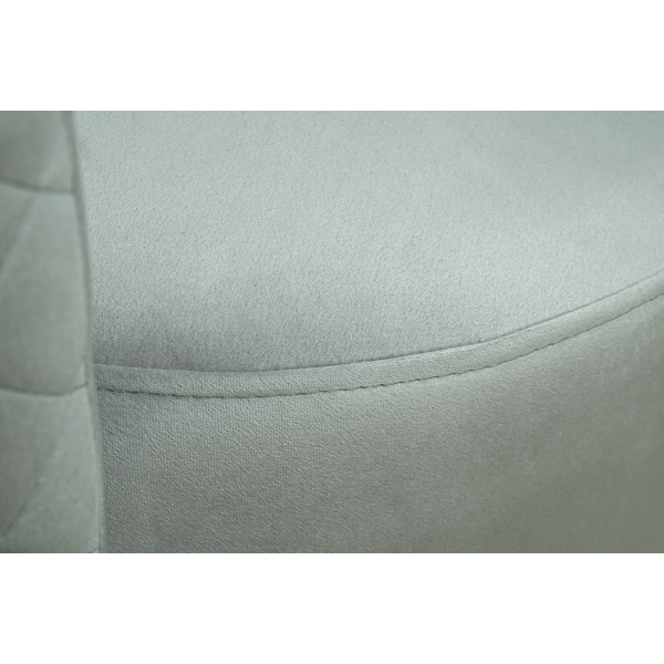 Кресло Verona вращающееся, велюр мятный Colt025-MINT/бронза 70*77*80см