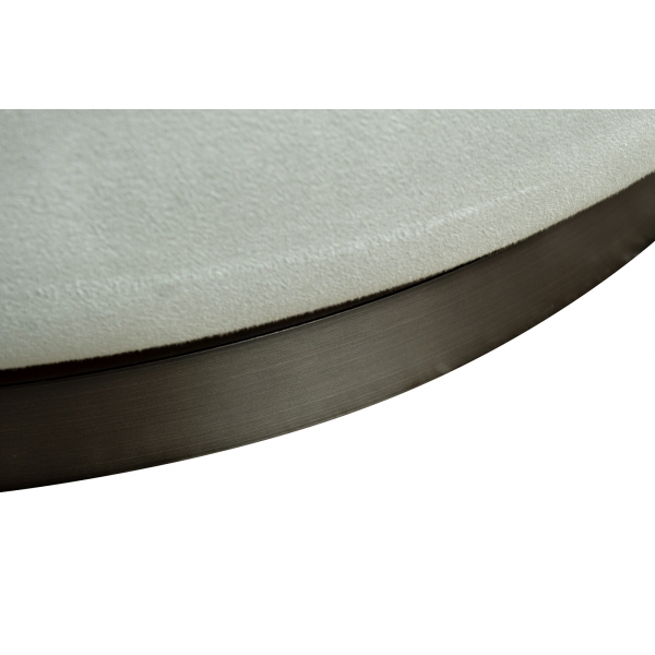 Кресло Verona вращающееся, велюр мятный Colt025-MINT/бронза 70*77*80см