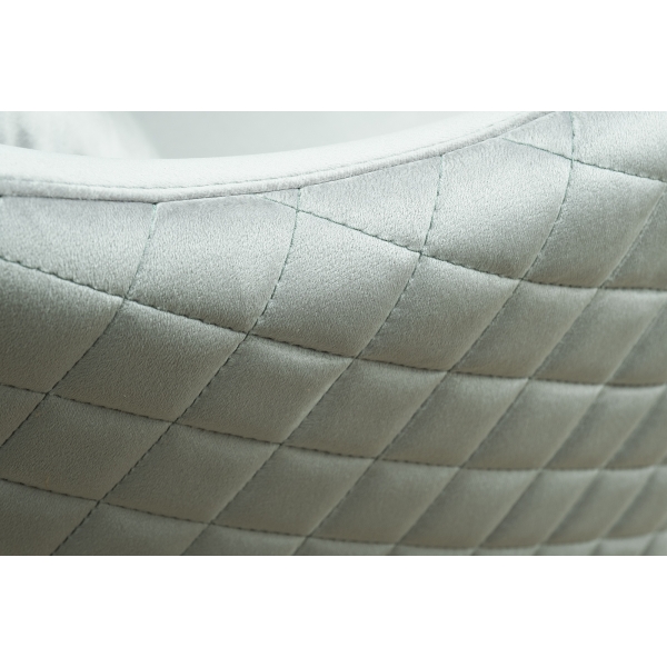 Кресло Verona вращающееся, велюр мятный Colt025-MINT/бронза 70*77*80см