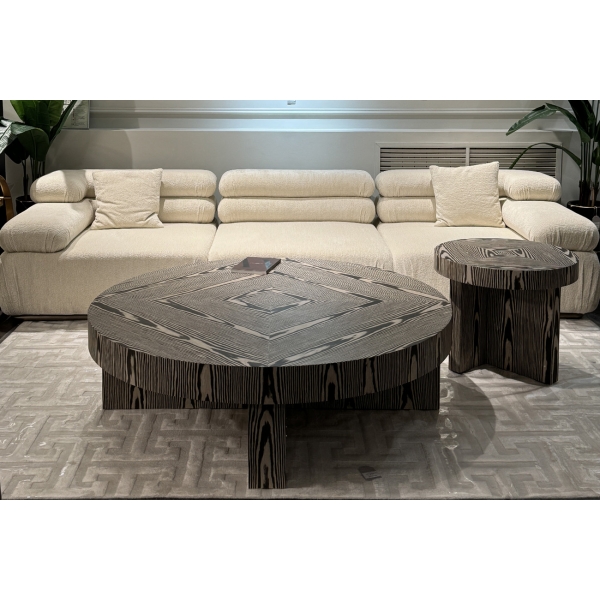 58DB-23180 Стол журнальный Zebrano d60*52см