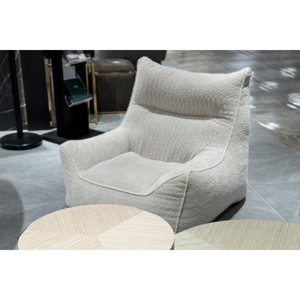 46AS-38690 Кресло светло-бежевое 104*96*83см