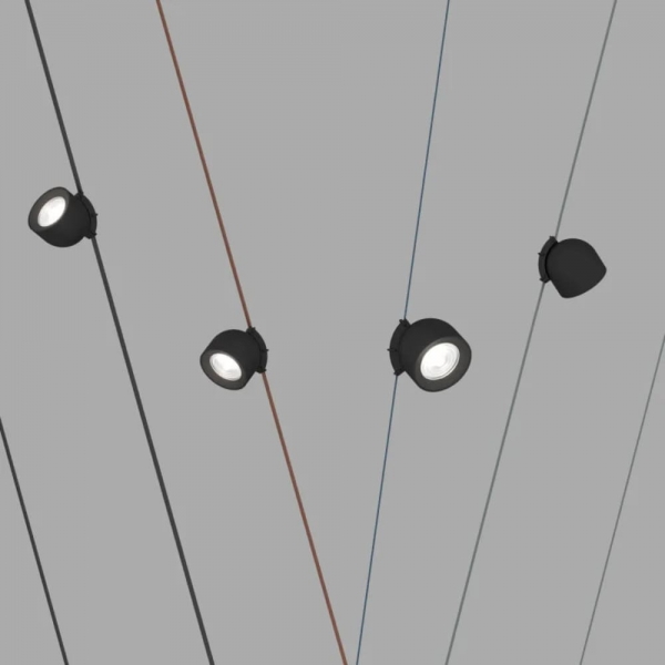 Трековый светодиодный светильник Denkirs Belty Spot DK5540-BK