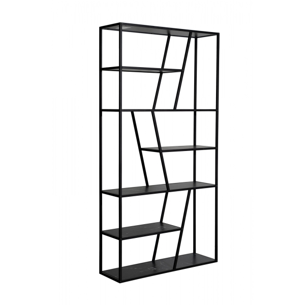 GY-08943 Стеллаж черный 100*32*200см
