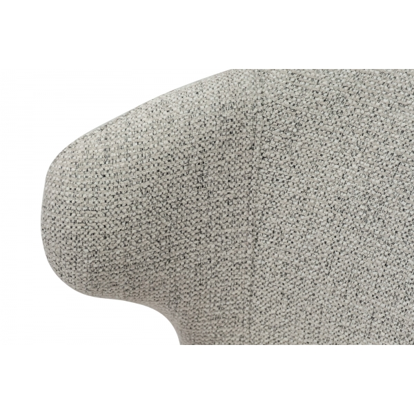 30C-13780 Стул обеденный шенилл белый 55*62*77см