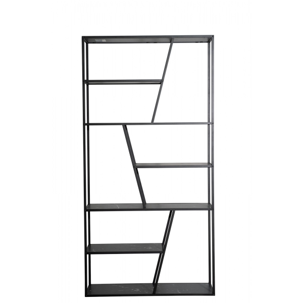 GY-08943 Стеллаж черный 100*32*200см