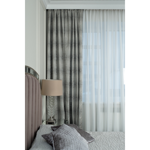 121GD-00007/1 Портьера Luxury бирюза  275*260